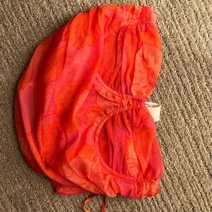 Zara flora corset top